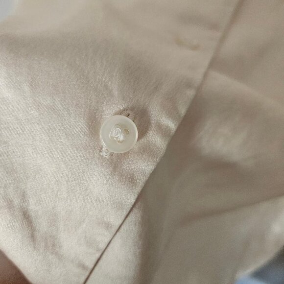 KASPER Off-White 100% Silk Blouse Size 6 - Picture 3 of 5